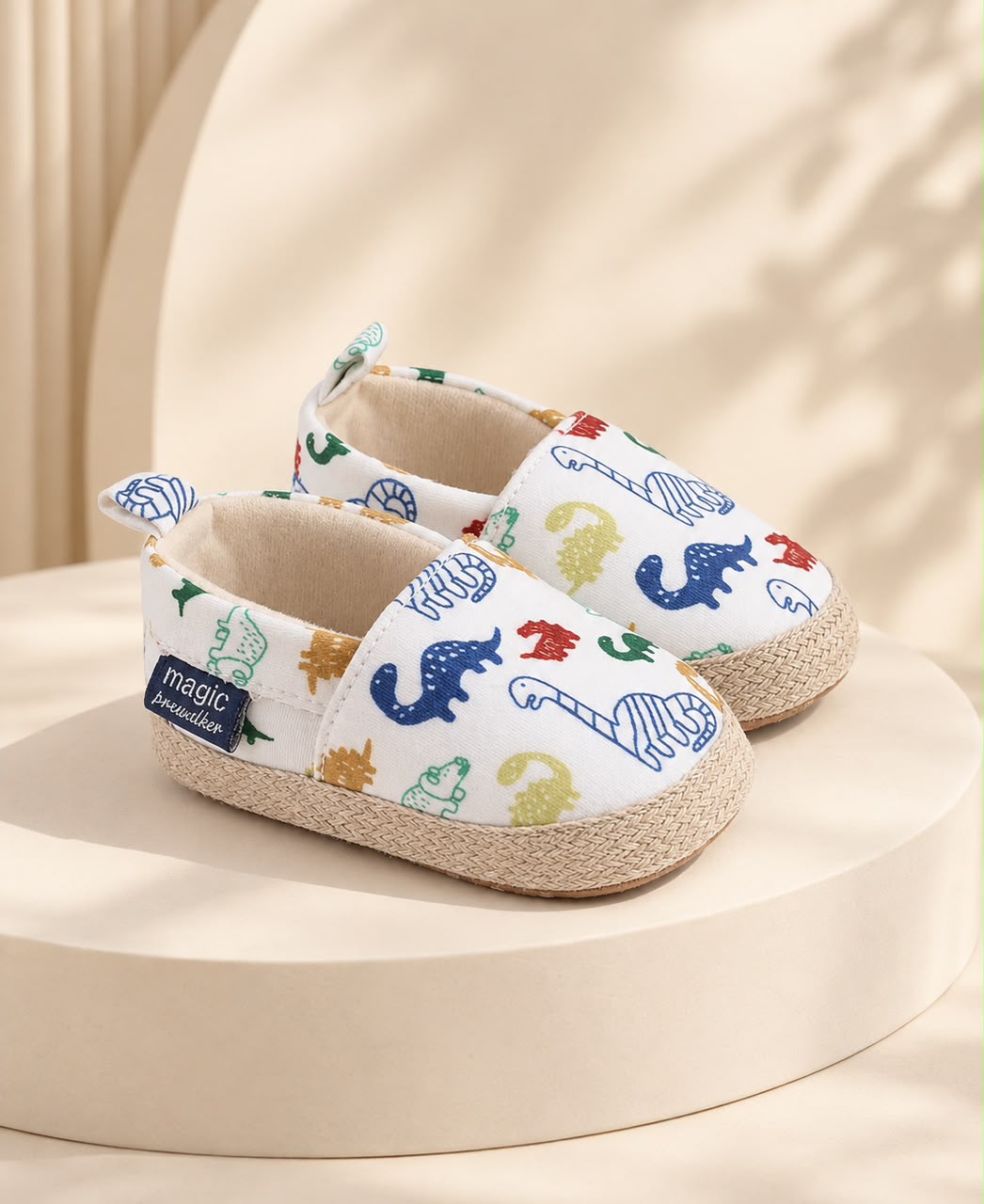 dinosaur Baby Boy Shoes | 6–12 Months