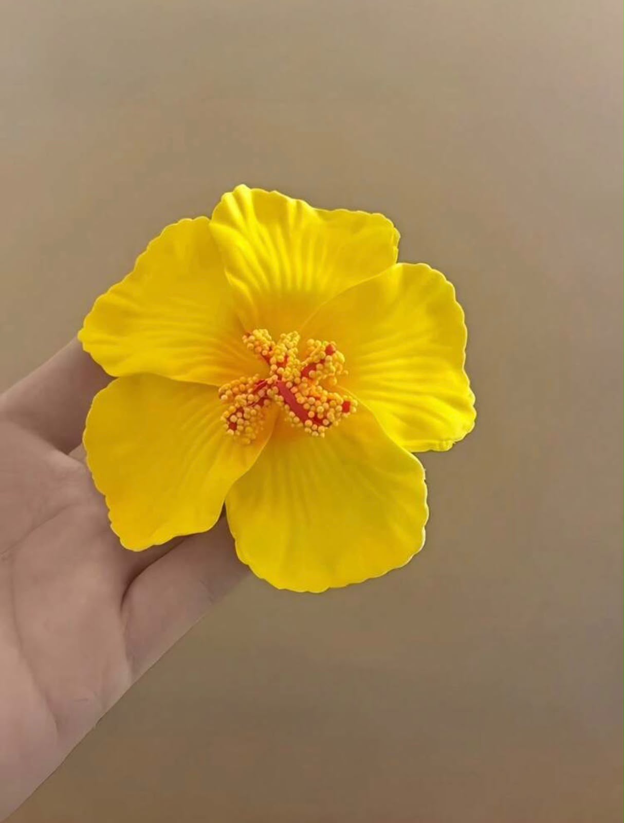Large Tropical Flower Hair Clip – Hawaiian Floral Hair Claw for Women &Girls