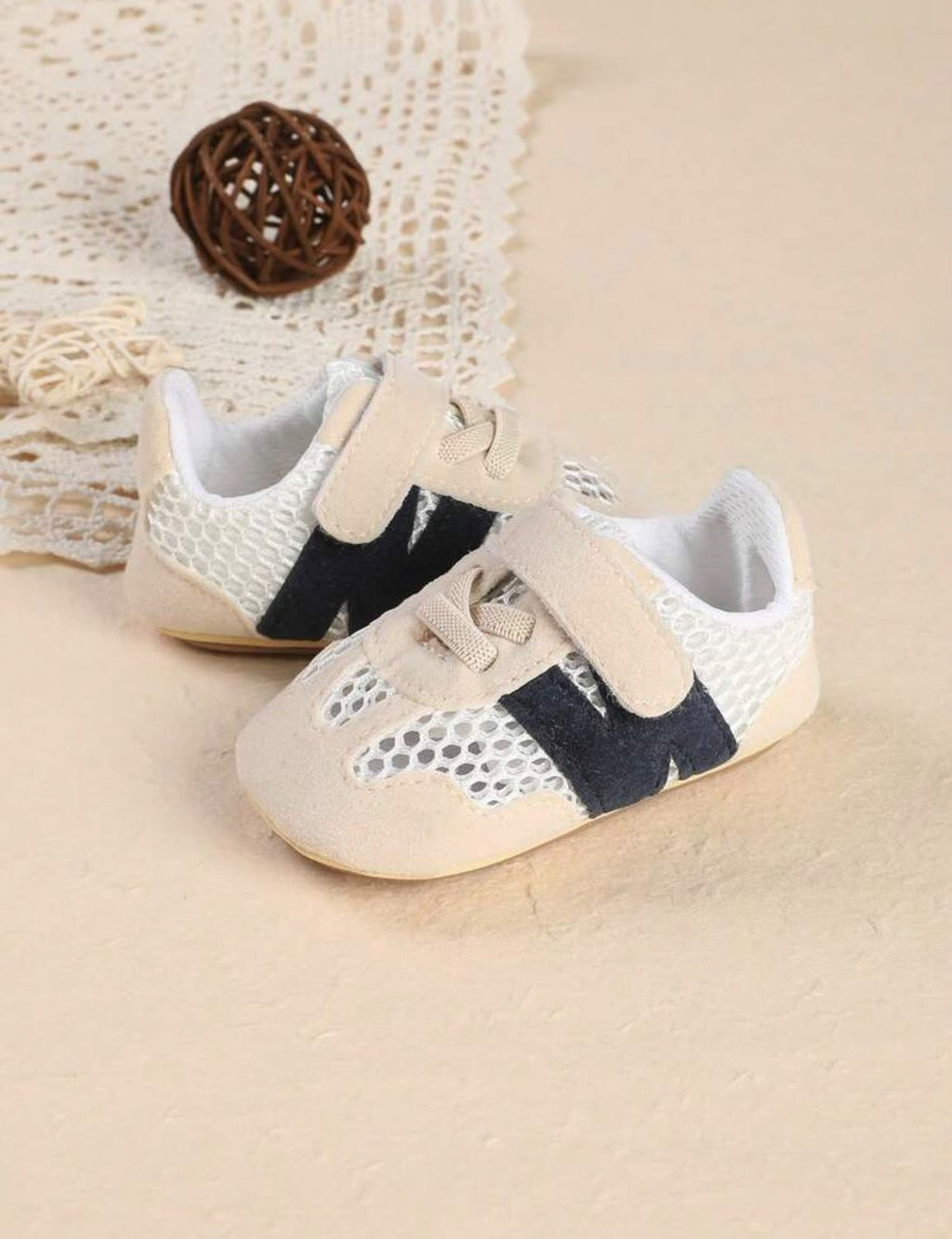 Baby Boy Mesh Walking Shoes | Soft Sole Non-Slip First Walker Shoes