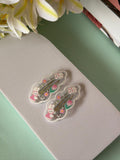 Bunny & Tulip Snap Hair Clips
