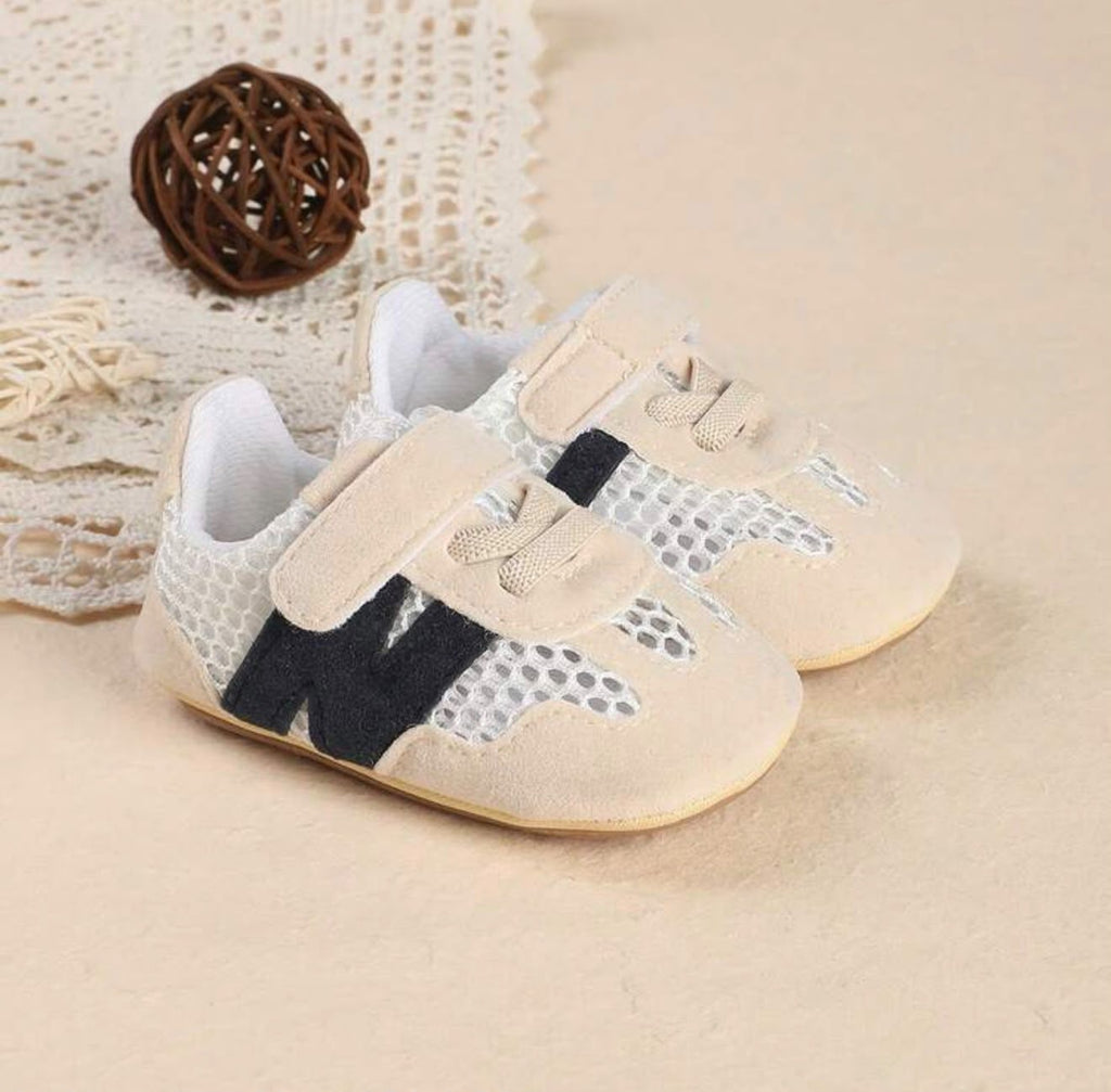 Baby Boy Mesh Walking Shoes | Soft Sole Non-Slip First Walker Shoes
