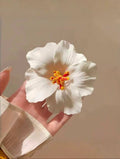 Large Tropical Flower Hair Clip – Hawaiian Floral Hair Claw for Women &Girls