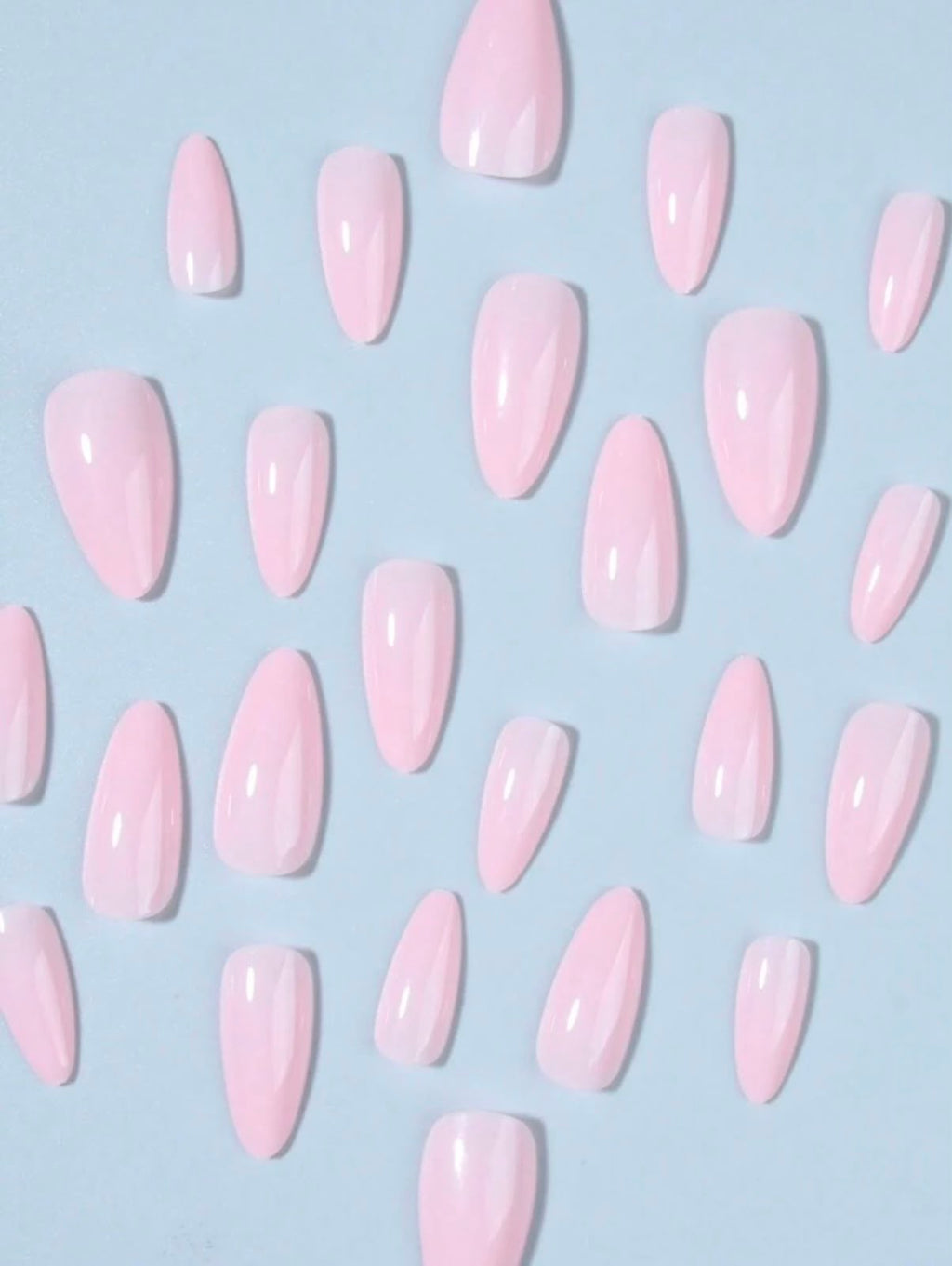 Glossy Press-On Nails