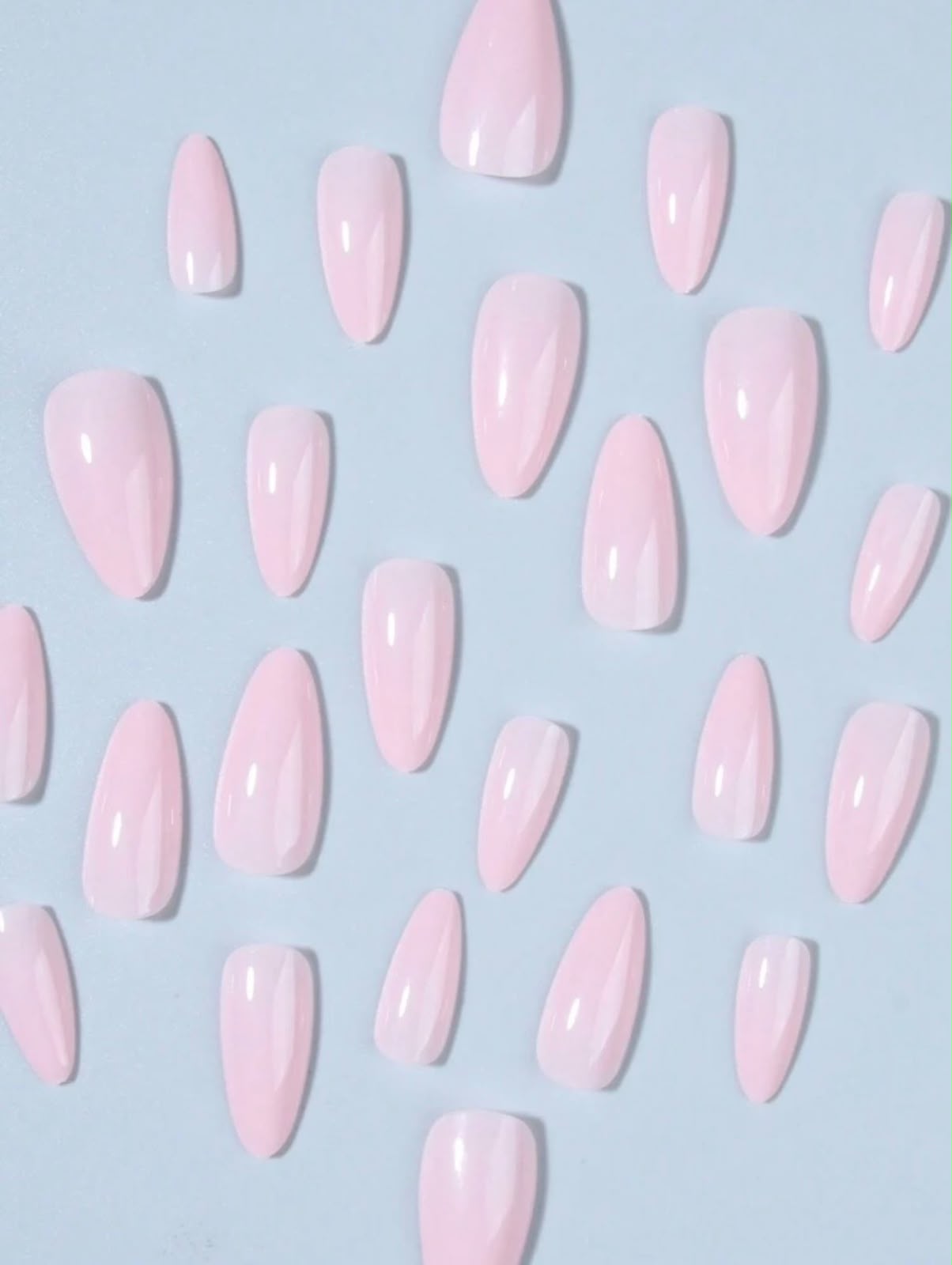 Glossy Press-On Nails
