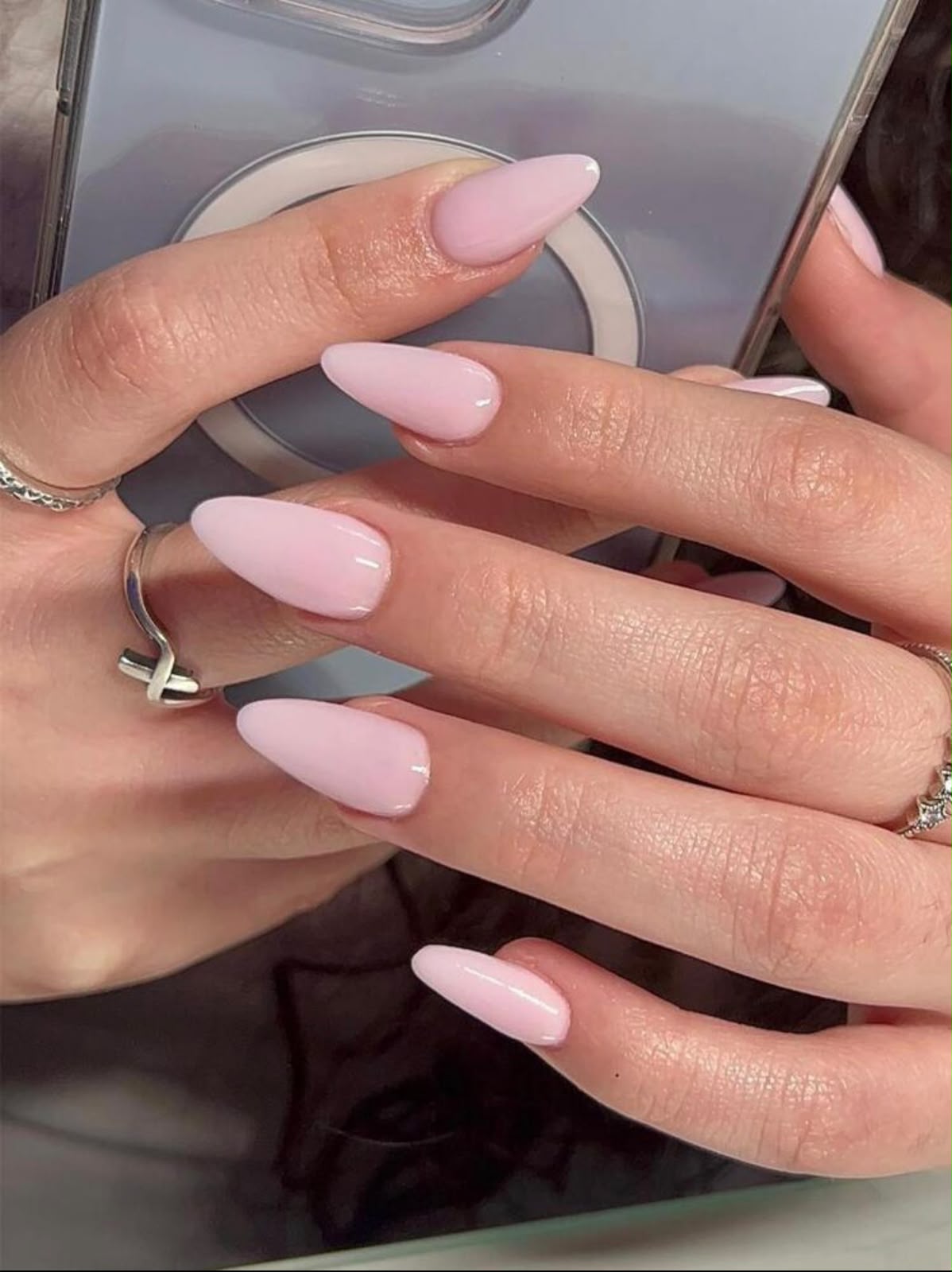 Glossy Press-On Nails