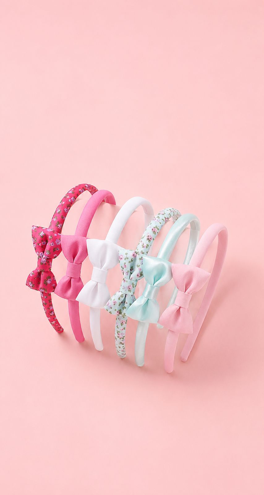 Classic White Bow Headband