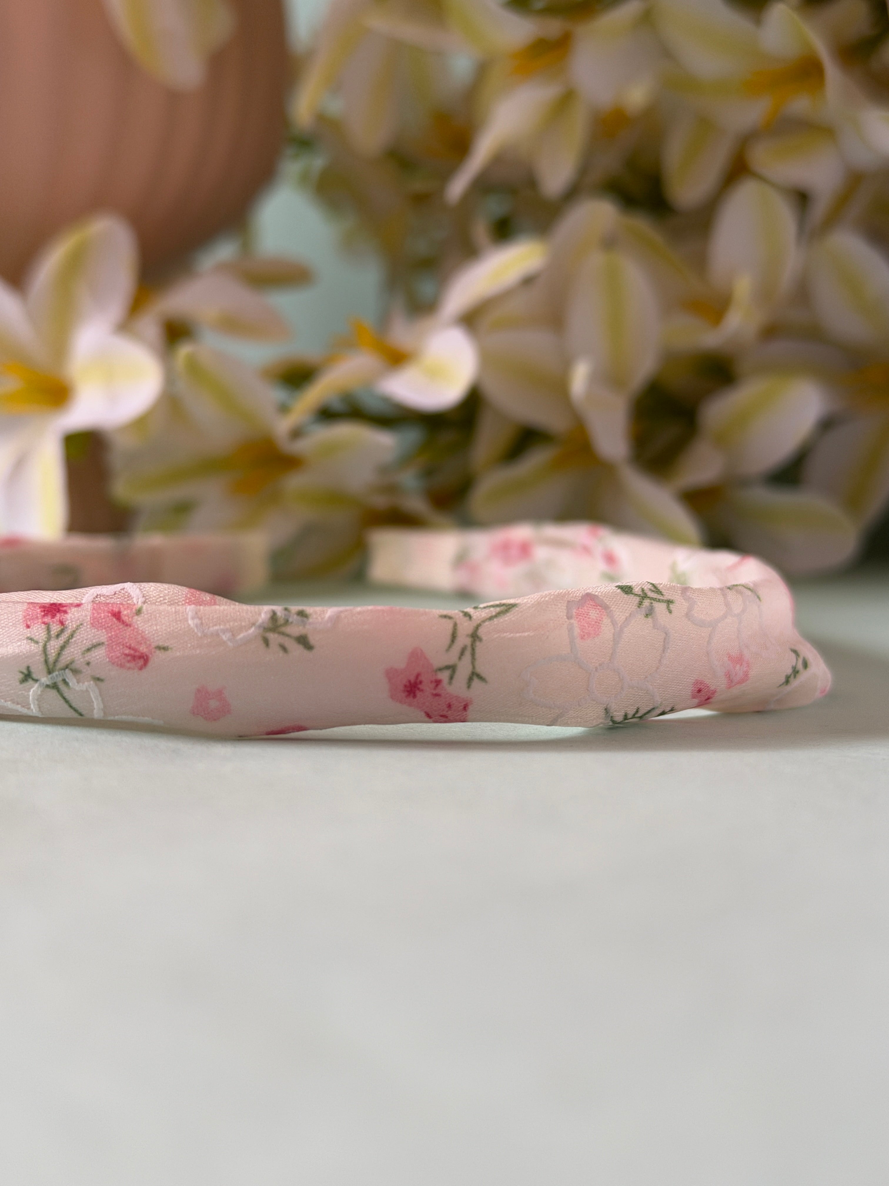 Floral Bow Headband