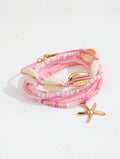 Ocean Wave Beaded Bracelet