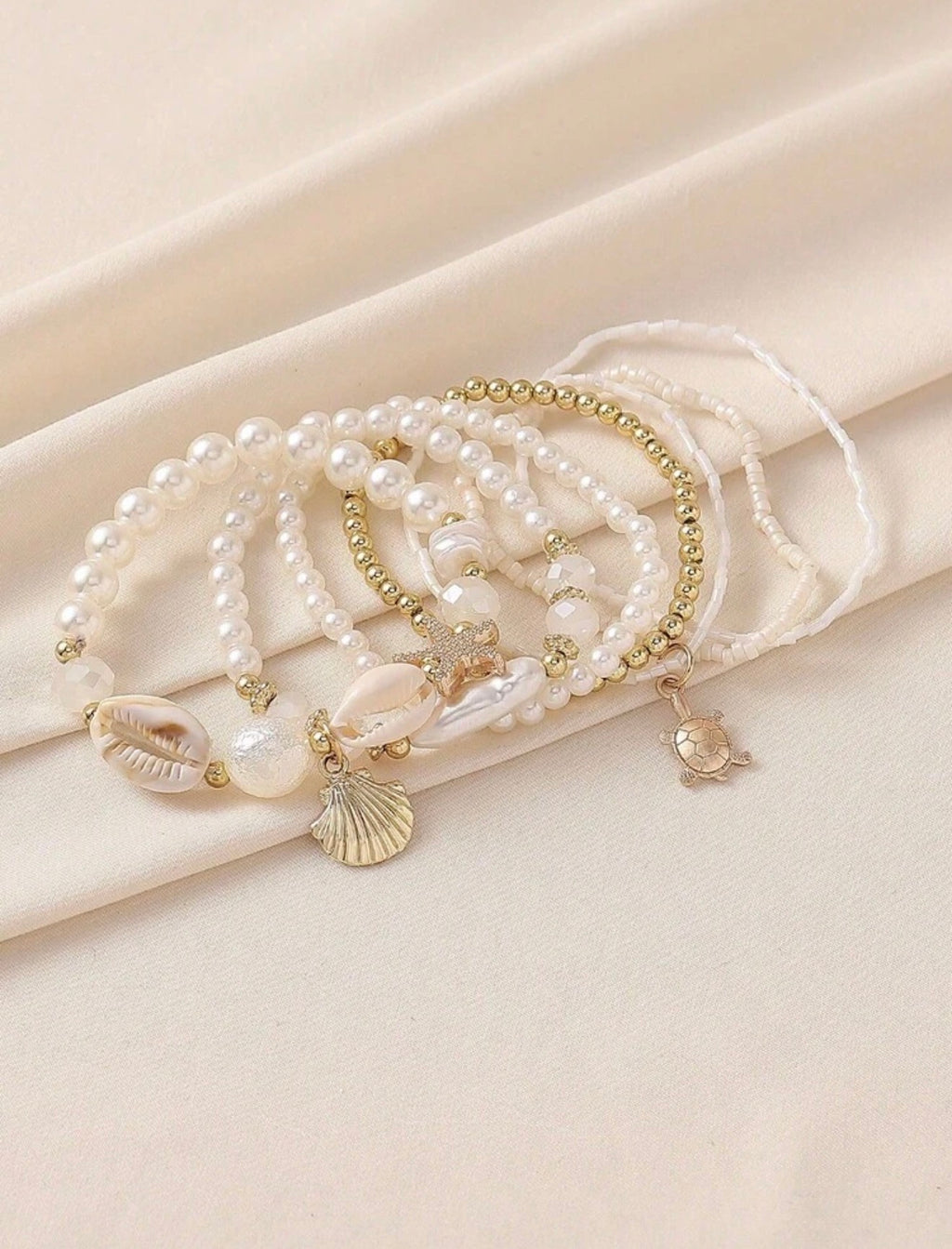 Ocean Wave Beaded Bracelet