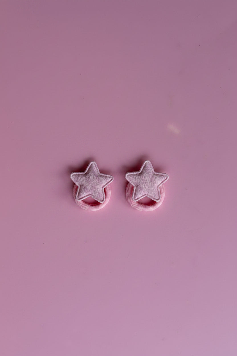 Starlet Hair Ties Set – Pink