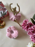 Blush Pink Waffle Scrunchie