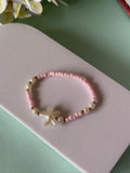 Pink Pearl Starfish Bracelet
