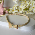 Sunny Gingham Floral Bow Headband