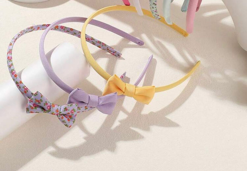 Pastel Lavender Bow Headband