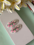 Blooming Bunny  Snap Hair Clips