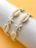 Starfish & Shell Bracelets| Ocean Beach Jewelry