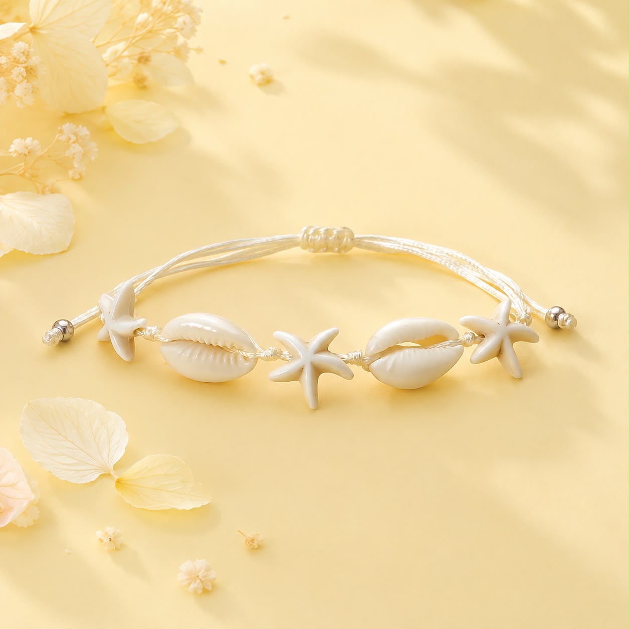 Starfish & Shell Bracelets| Ocean Beach Jewelry