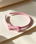 Pastel Pink Bow Headband