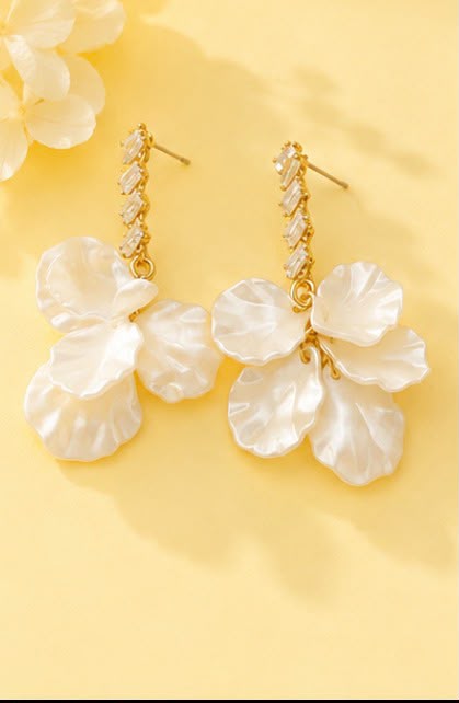 Statement Earring Collection – Mixed Metal &Pearl