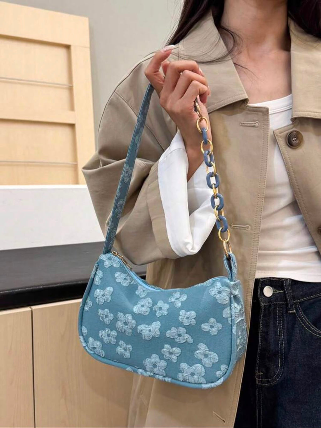 Nylon Drawstring Bag | Print Shoulder Bags