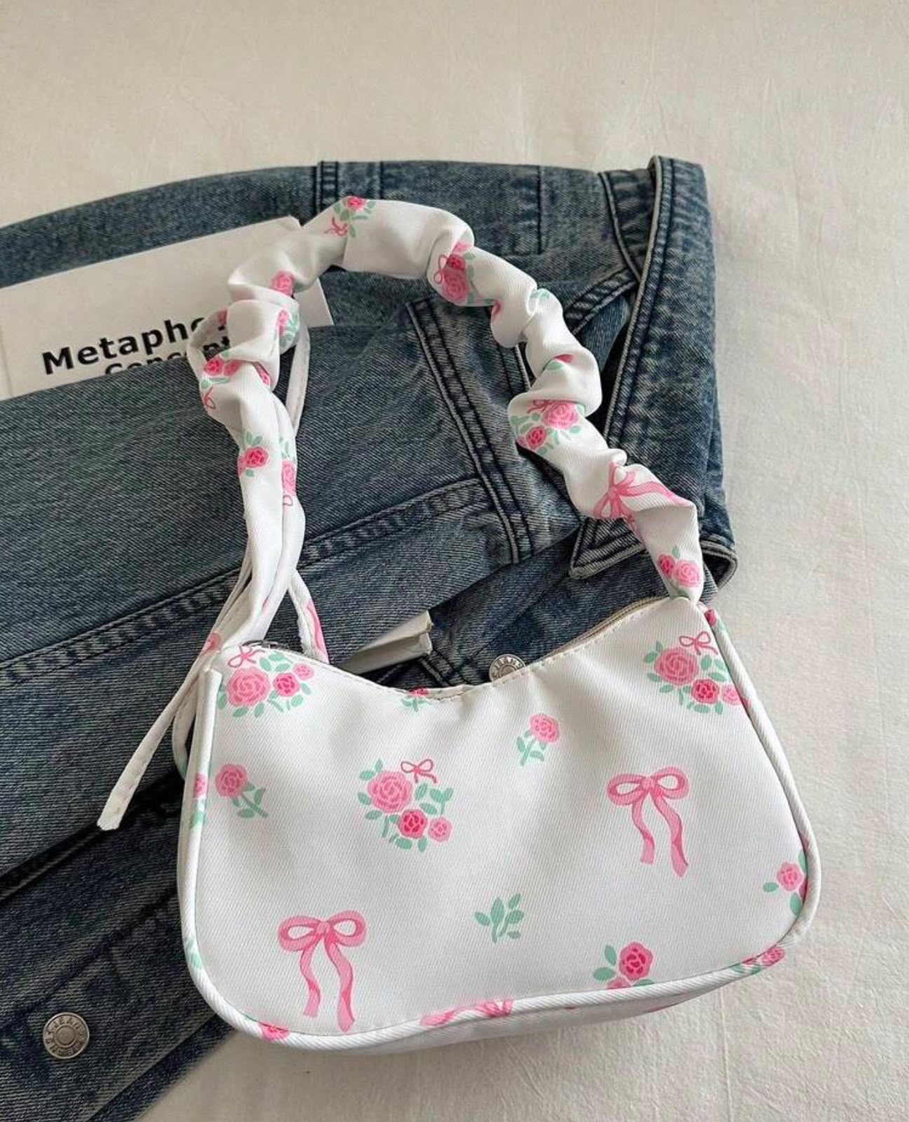 Nylon Drawstring Bag | Print Shoulder Bags