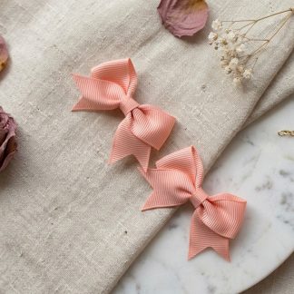 Peach Mini Bow