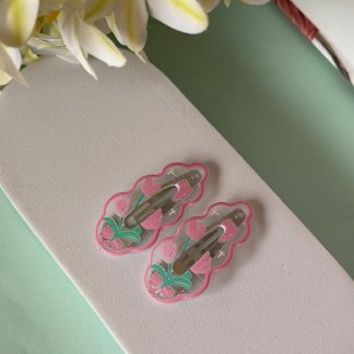 Tulip Snap Hair Clips