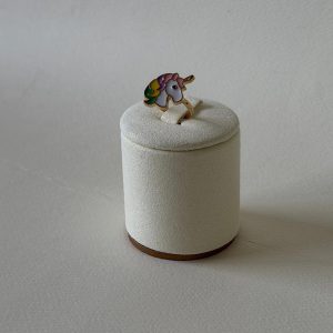 Pastel Unicorn Face Enamel Ring