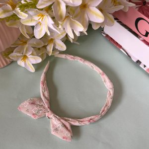 Floral Bow Headband
