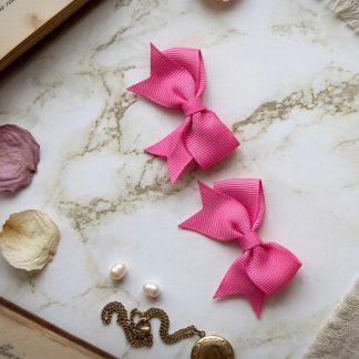Hot Pink Mini Bow