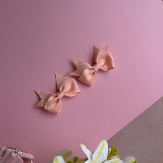Peach Mini Bow