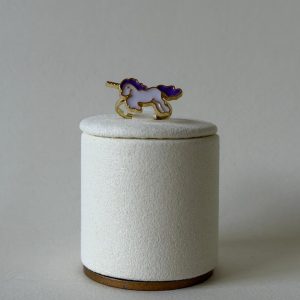 Purple Mane Unicorn Enamel Ring